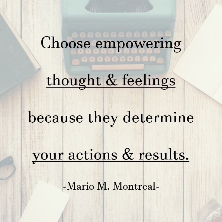 Thoughts Feelings Actions Results