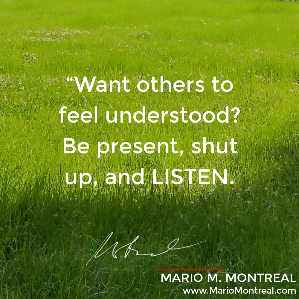 Feel understood -- empathy