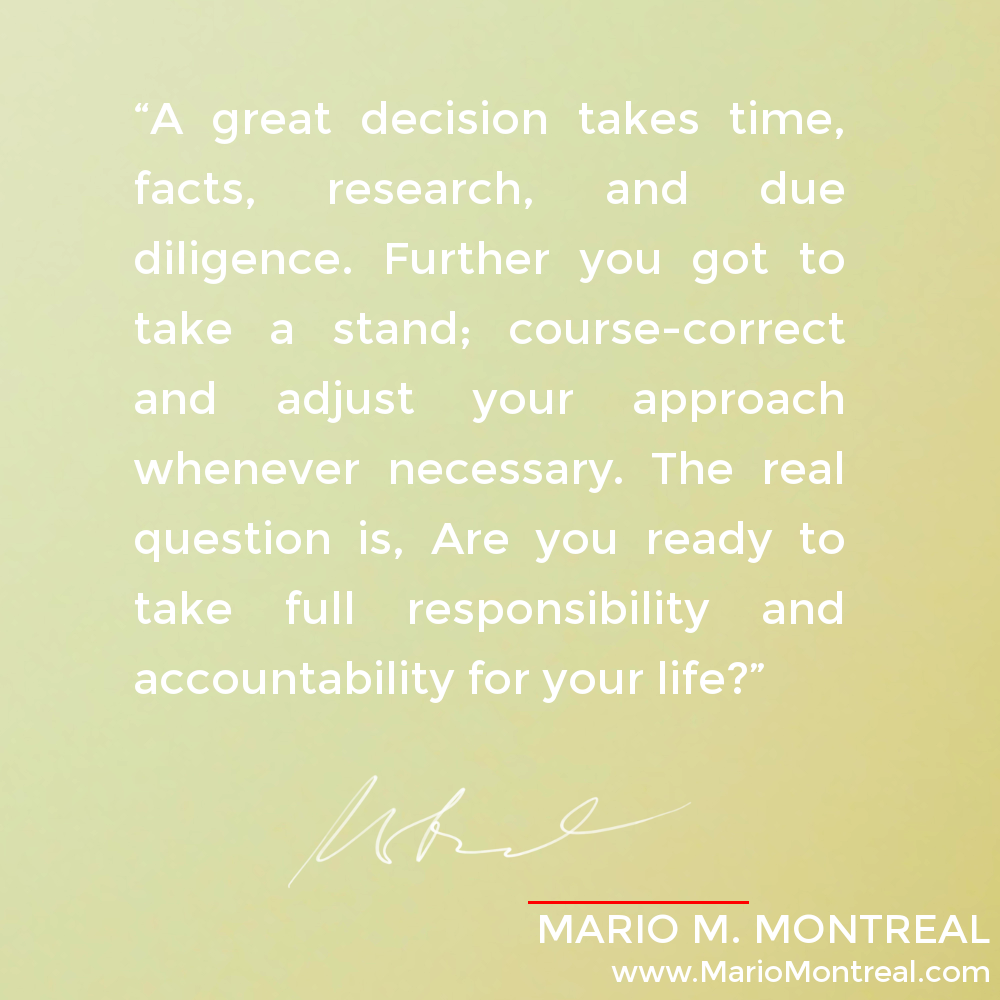 Making great decisions